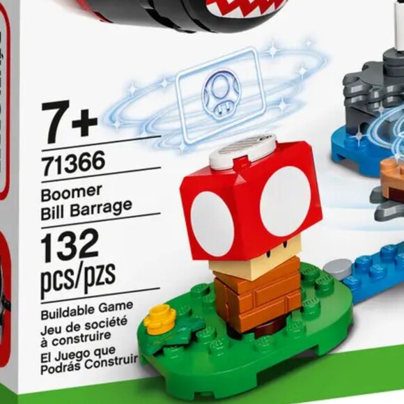 Brand New Lego Super Mario Boomer Bill Barrage Expansion Set 71366 - Picture 2 of 8